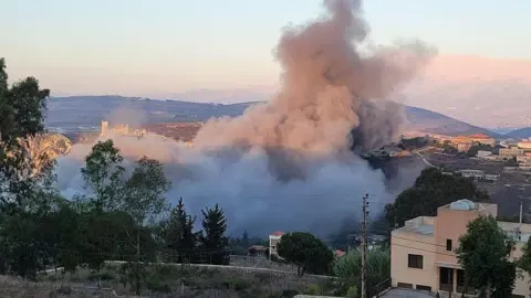 Israeli Airstrikes Hit Southern Lebanon